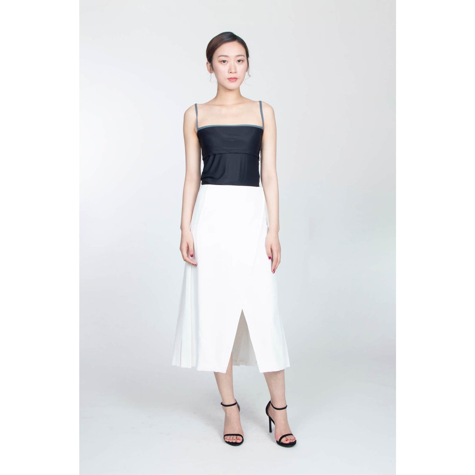 Beaufille Nwt Kari Wrap Skirt With Pleats White Size 10 Msrp $570